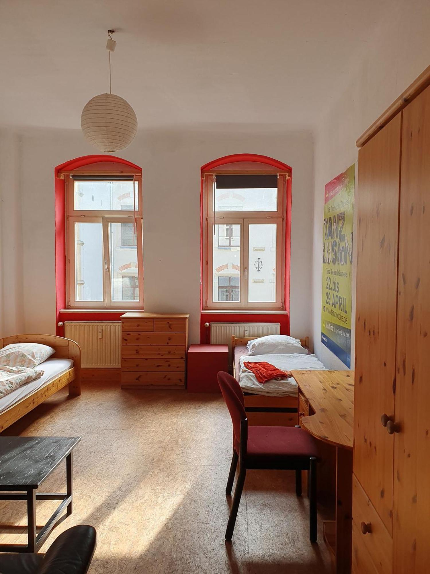 Kulturschutzgebiet Hostel Dresden Ngoại thất bức ảnh